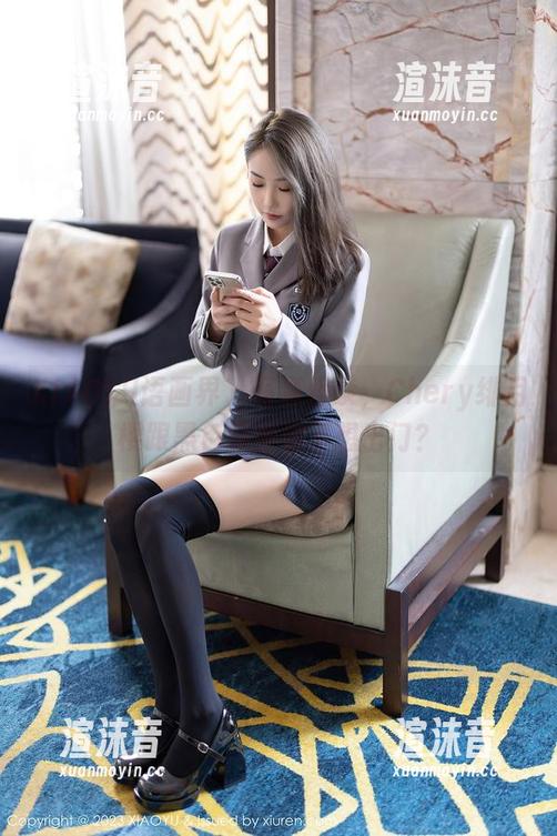 XIAOYU语画界 - 写真怪谈，Chery绯月樱跟黑色深得你不想出门？
